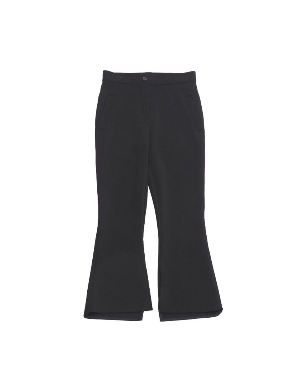 Louis Vuitton Pants Jersey Slit Flarepants Monogram Flowerlogo